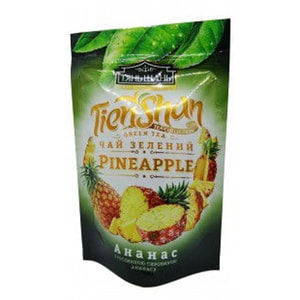 Чай зеленый TIEN SHAN (Тянь шань) ароматизированный Ананас упаковка 80 г