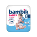 Подгузники-трусики для детей BAMBIK (Бамбик) размер 6 от 15 + кг 30 шт