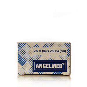 Пластырь хирургический Angelmed (АнгелМед) Пластфикс эластичный на нетканной основе размер 2,5 м х 2,5 см 1 шт