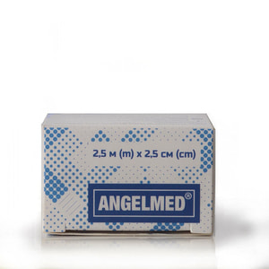 Пластырь хирургический Angelmed (АнгелМед) Пластфикс на тканевой основе телесного цвета размер 2,5 м х 2,5 см 1 шт