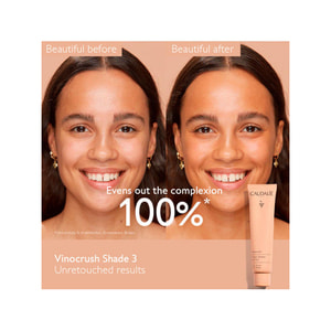 Флюид для лица CAUDALIE (Кадали) с тональным эффектом оттенок 3 30 мл