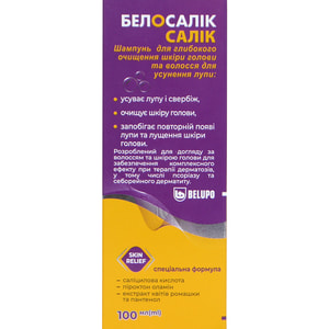 Белосалік Салік Шампунь для глубокого очищення шкіри голови та волосся флакон 100 мл
