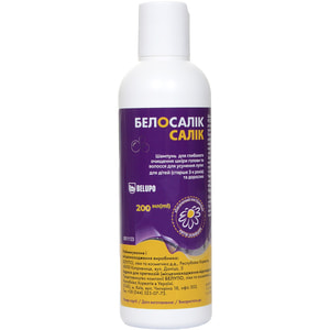 Белосалік Салік Шампунь для глубокого очищення шкіри голови та волосся флакон 200 мл