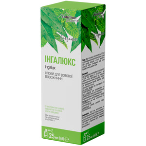 Ингалюкс спрей д/ротов. полости баллон 25мл Solution pharm
