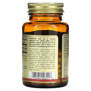 Биотин SOLGAR (Солгар) Biotin 1000 mcg капсулы по 1000 мкг флакон 100 шт