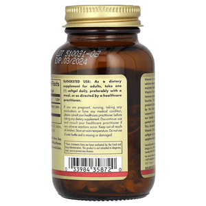 Витамин Д3 SOLGAR (Солгар) капсулы желатиновые по 10000 МЕ флакон 120 шт