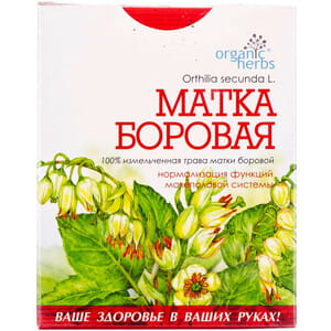 Фиточай Фитобиотехнологии Боровая матка для нормализации функций мочеполовой системы пачка 30 г