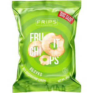 Чипси фруктові FRIPS (Фрипс) з яблука 40 г