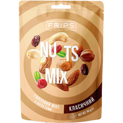 Ореховый микс FRIPS (Фрипс) с фруктами Классический 90 г