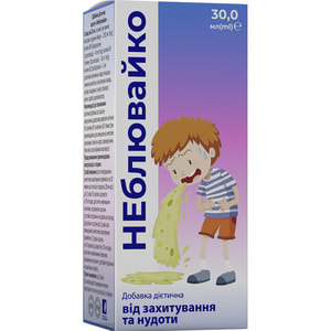 Неблювайко капли для уменьшения симптомов укачивания, таких как тошнота, головокружение флакон 30 мл