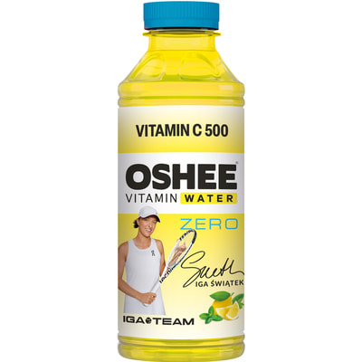 Вода вітамінна OSHEE (Оше) Vitamin Water напій негазований зі смаком лимона-м'яти з додаванням вітаміну С 555 мл