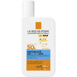 Флюид детский La Roche-Posay (Ля Рош-Позе) Антелиос UVA 400 Дермо-Педиатрикс солнцезащитный легкий для чувствительной кожи SPF50+ 50 мл