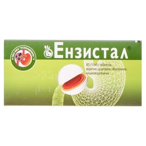 Ензистал табл. в/о №80