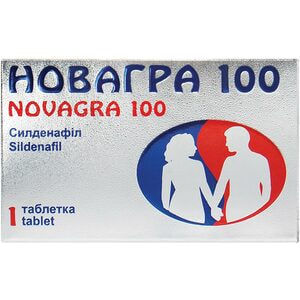 Новагра 100 табл. в/о 100мг №1