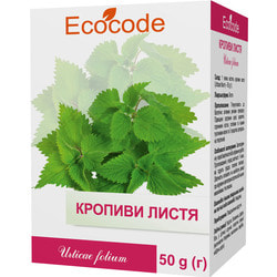 Кропиви листя 50г Ecocode