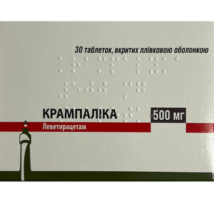Крампалика табл. п/о 500мг №30