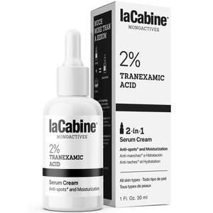 Крем-сироватка для обличчя LA CABINE (ЛаКабін)  2% Tranexamic Acid 2 in 1 з транексамовою кислотою проти пігментних плям 30 мл