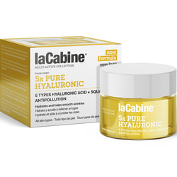 Крем для обличчя LA CABINE (ЛаКабін) 5xPure Hyaluronic проти зморшок зволожуючий з 5 гіалуроновими кислотами 50 мл