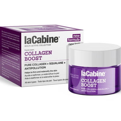 Крем для лица LA CABINE (ЛаКабин) Collagen Boost с коллагеном для упругости кожи 50 мл