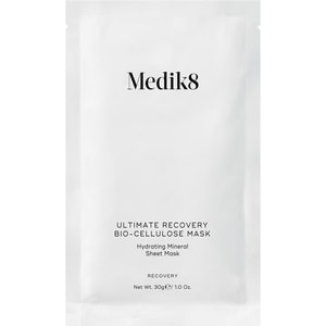 Маска для лица MEDIK8 (Медик8) Ultimate Recovery Bio Cellulose Mask восстанавливающая биоцелюлозная с цинком в пакетиках 6 шт
