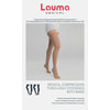 Чулки медицинские компрессионные LAUMA (Лаума) модель AG307 класс ІІ с резинкой, без мыска 23-32 мм рт.ст. цвет натуральный размер 2K