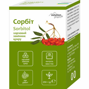 Сахарозаменитель Сорбит порошок 250 г Solution Pharm