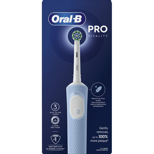Зубна щітка електрична ORAL - B (Орал-бі) Vitality Pro (Віталіті Про) D100.413.3 3D Vapor Blue тип 3708