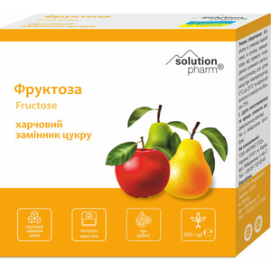 Сахарозамінник Фруктоза порошок 500 г Solution Pharm