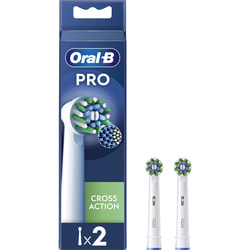 Насадки для електричної зубної щітки змінні ORAL B (Орал Бі) Cross Action EB50RX 2 шт
