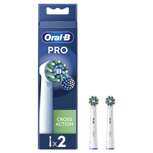 Насадки для електричної зубної щітки змінні ORAL B (Орал Бі) Cross Action EB50RX 2 шт