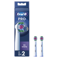Насадка для электрической зубной щетки ORAL-B (Орал-би) 3D White EB18pRX (3 Дэ вайт) 2 шт