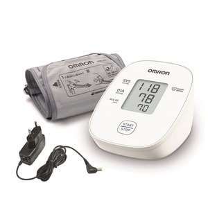 Измеритель (тонометр) артериального давления OMRON (Омрон) HEM-7121J- AF модель M1 Basic (Базик) автоматический + адаптер переменного тока HHP-CM01