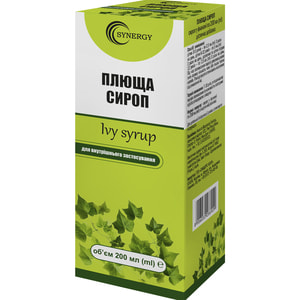 Плюща сироп фл. 200мл Synergy