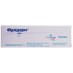 Фузидерм мазь 2% туба 15г
