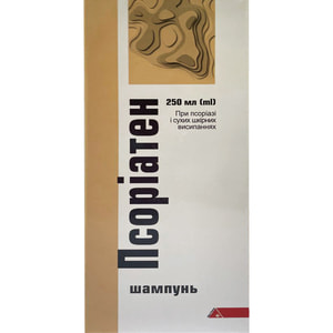 Псориатен шампунь дерматологический при псориазе 250 мл