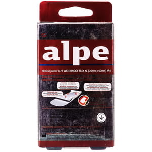 Пластырь Алпе водостойкий эластичный размер XL 76 х 50 мм 4 шт