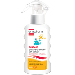 Спрей для тела Emolium (Эмолиум) солнцезащитный детский SPF50 + 175 мл