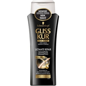 Шампунь для волос GLISS KUR (Глисс кур) Экстремальное восстановление с кератином 250 мл