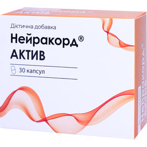 Нейракорд Актив капсулы способствуют активации собсвенных восстанавливающих процесов поврежденных нервных клеток 3 блистера по 10 шт
