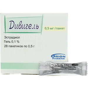 Дивігель гель 0,1% пакет 0,5г №28