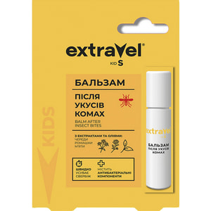 Бальзам после укусов насекомых EXTRAVEL (Экстравел) Kids детский роликовый 7 мл