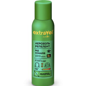 Аэрозоль-репеллент от комаров EXTRAVEL (Экстравел) Classic 100 мл