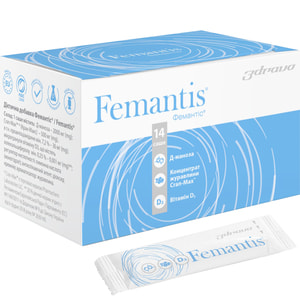 Фемантис для поддержания здоровья мочевыводящих путей порошок в саше по 2,6 г 14 шт