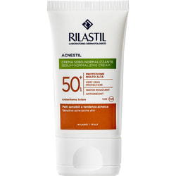 Крем для шкіри схильної до акне RILASTIL (Ріластіл) сонцезахисний SPF50+ 40 мл