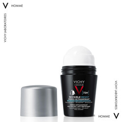 Дезодорант-антиперспирант для мужчин VICHY (Виши) Ом Инвизибл Резист защита от пота и запаха 72 часа 50 мл