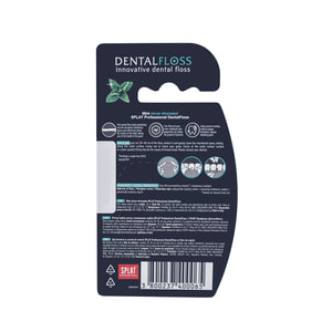 Зубная нить SPLAT (Сплат) Professional DentalFoss с волокнами серебра мятная 30 м
