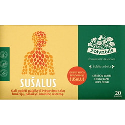Чай трав'яний ZOLYNELIS (Золінес) Susalus cприяє підтримці функції верхніх дихальних шляхів та імунної системи в фільтр-пакетах по 1,5 г 20 шт