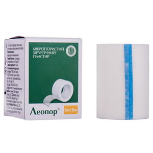 Пластырь хирургический Леопор микропористый без катушки  размер 5см х 5м 1 шт