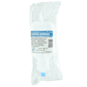 Натрия хлорид (физ. раствор) р-р д/инф. 0,9% конт. 100мл