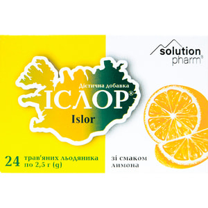 Ислор леден. со вкусом лимона №24 Solution Pharm
